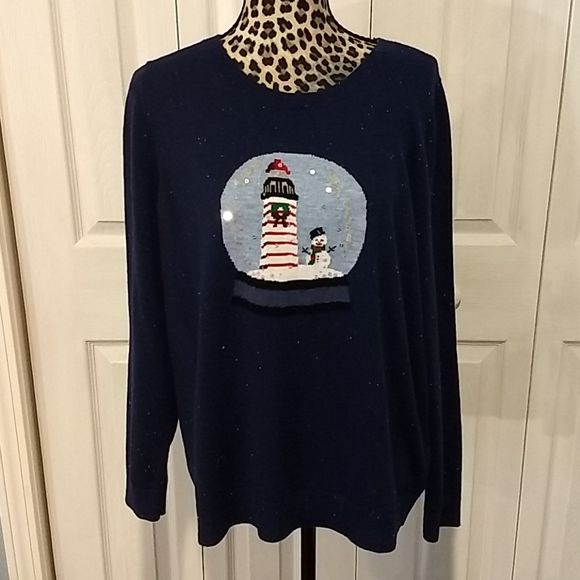 Talbots Sweaters - Talbots Snowglobe Sweater 1x New